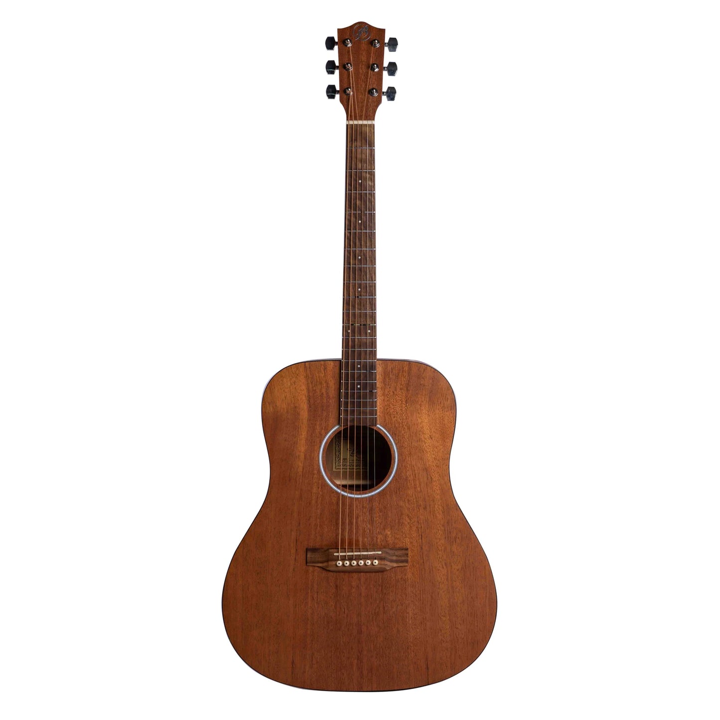 Guitarra Acústica Bamboo Ga-41-mahogany Con Funda