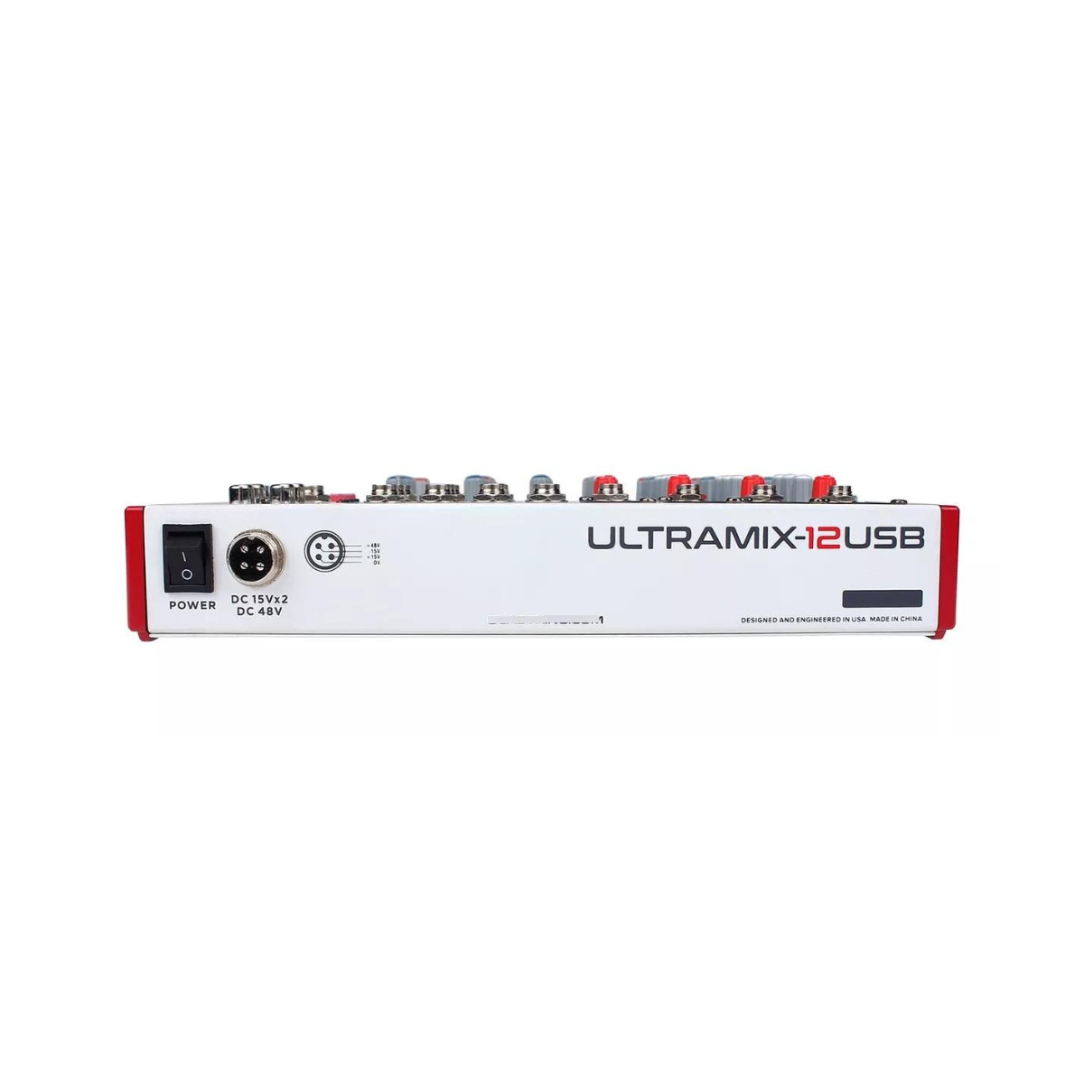 Mezcladora Estereo Análoga De 12 Canales Ultramix-12 Usb