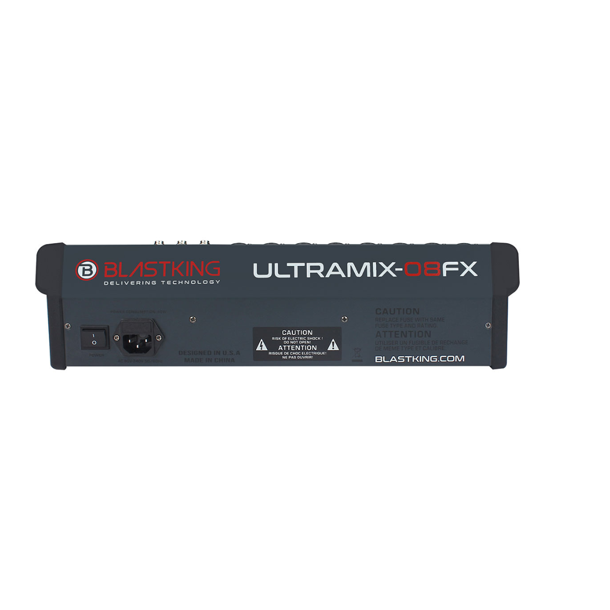 Mezcladora De 8 Canales Con Efectos Ultramix-8fx Blastking
