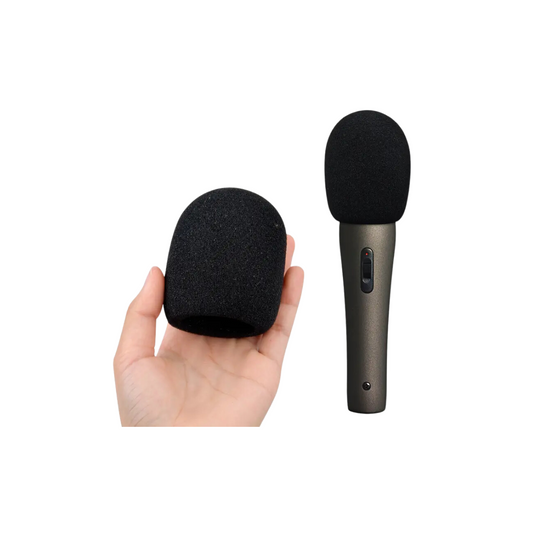 Esponja filtro antipop para micrófono color negro
